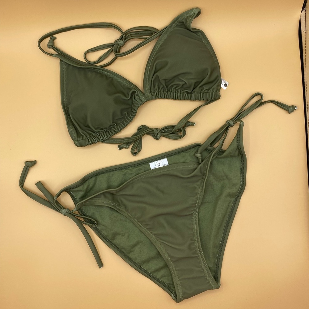 TenSwim Waverly 2 piece bikini swimsuit in Martini green - NWT Sealed - Picture 8 of 10